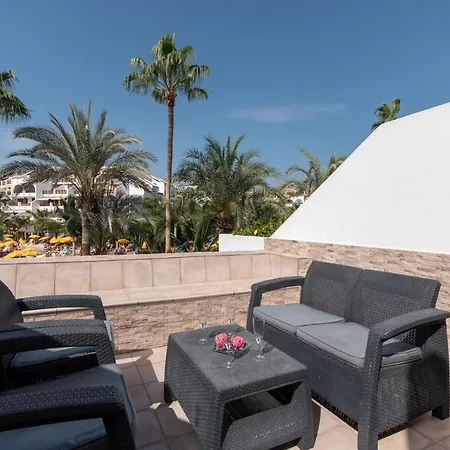דירה Park Santiago Iii 165 - Studio Ground Floor With Pool View פלאייה דה לאס אמריקס
